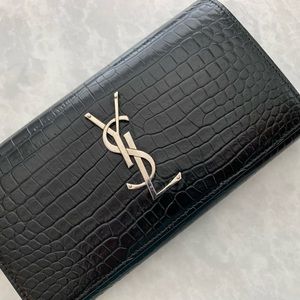 YSL wallet black
